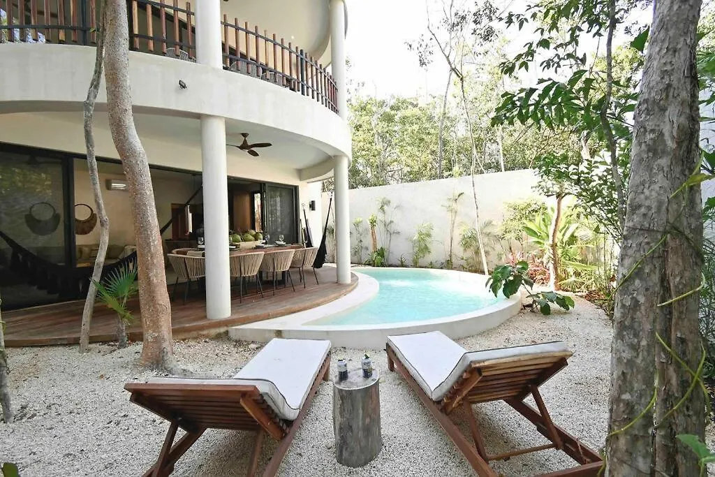 Casa Kuk, Stylish, Beach At 5 Min, Pool, Concierge Tulum Villa