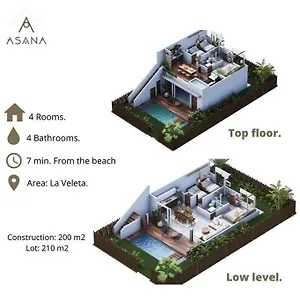 ¡new 4br With Priv Jacuzzi! Villa